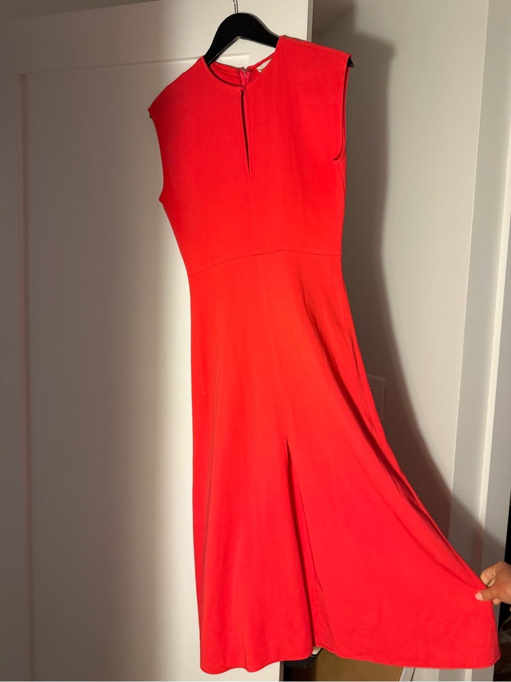 Forte Forte Keyhole-Neck Midi Dress NWOT